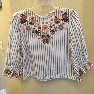 ZARA Boho Top